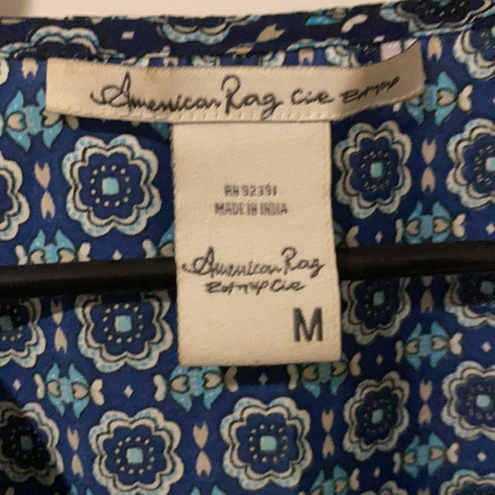 Blue pattern romper - Picture 5 of 5